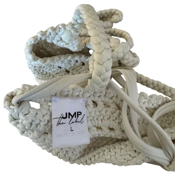 JMP The Label - Cabo Crochet Top in Pearl White - Picture 2 of 2
